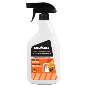 SOLVABLE® Rust & Iron Remover 750 mL spray bottle
